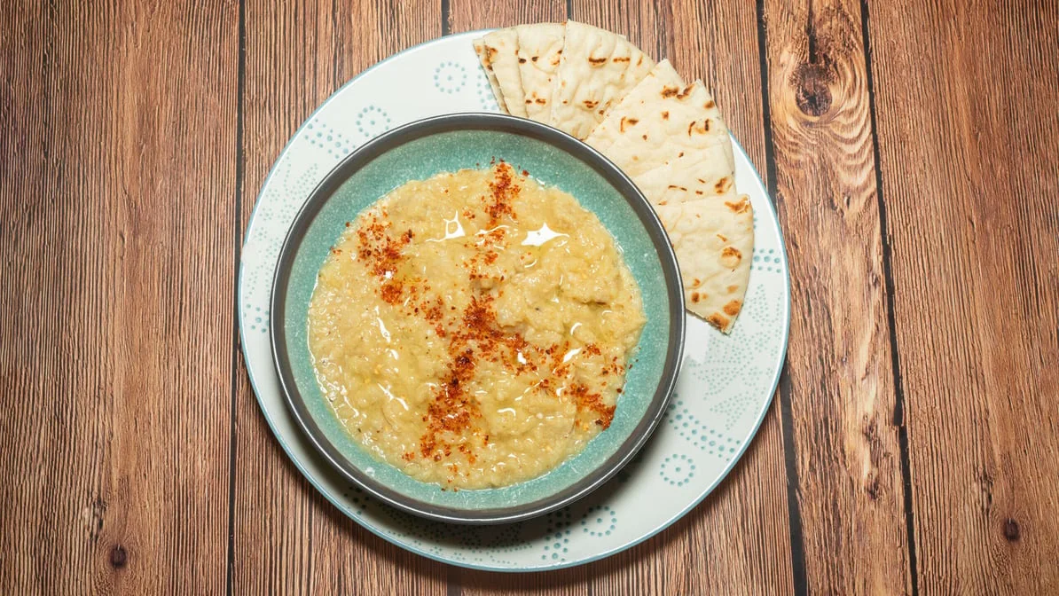 Baba Ganoush - Smoky roasted eggplant dip