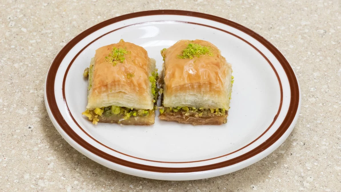 Baklava - Crispy layers of phyllo with honey and nuts