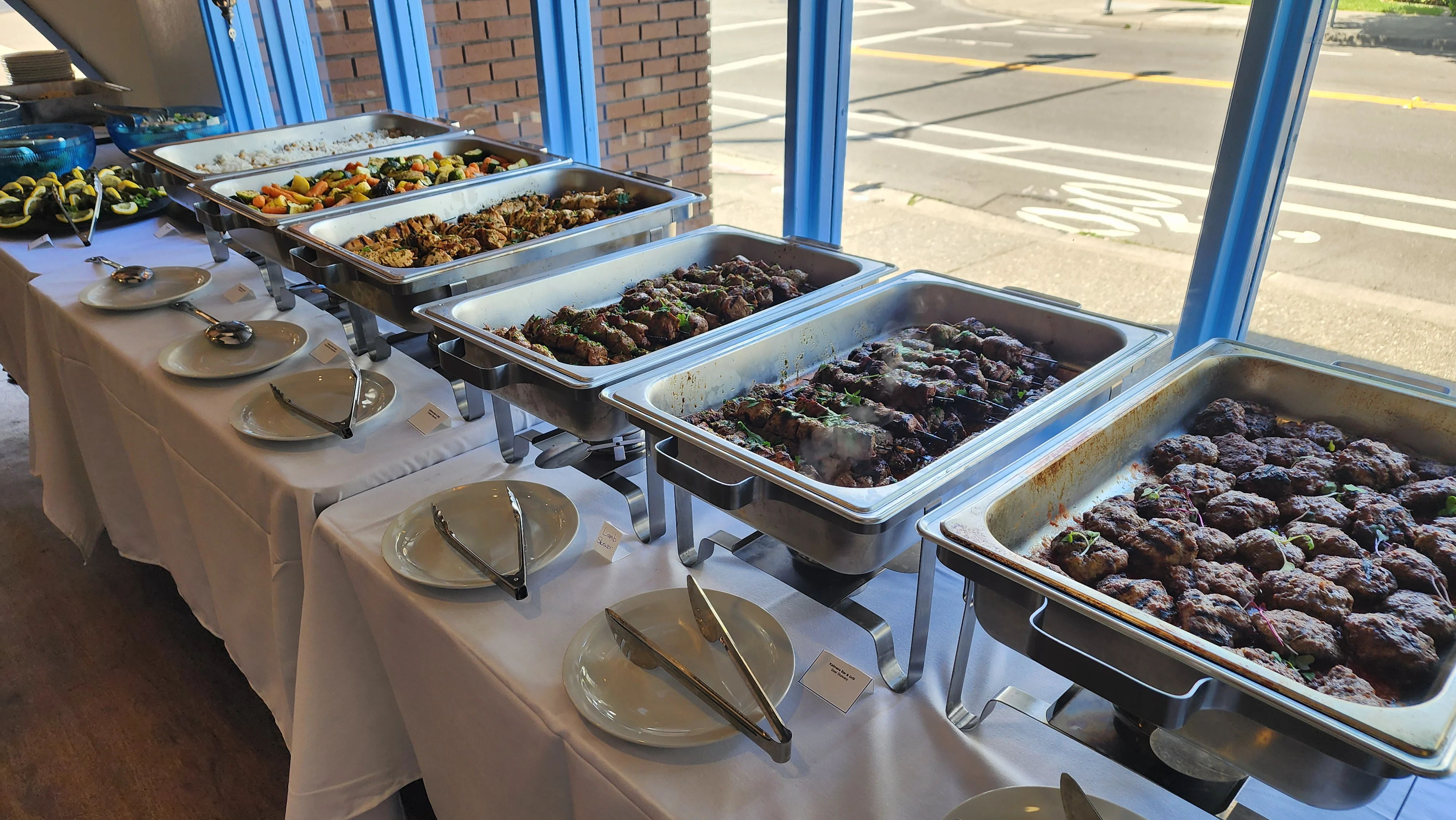 Grilled Skewers Station